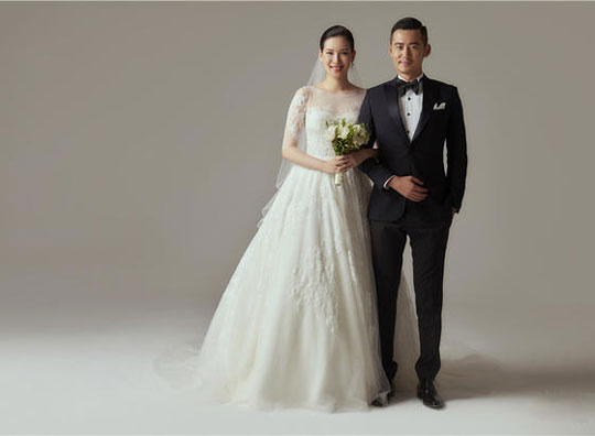 佟晨洁婚纱照魏巍佟晨洁婚纱照