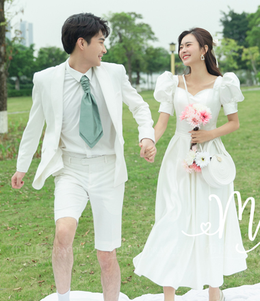 婚纱照唯美森系风