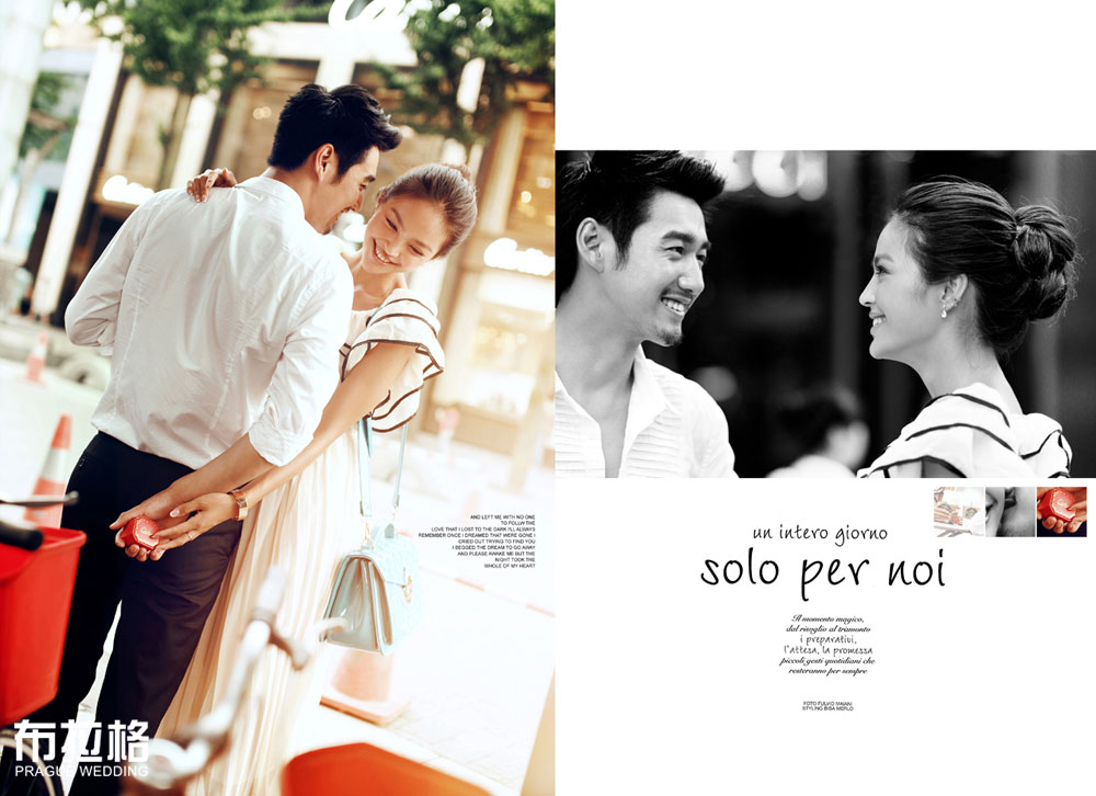 幸福近在咫尺情侣写真欣赏