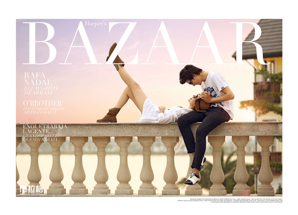 快乐的节日情侣写真欣赏