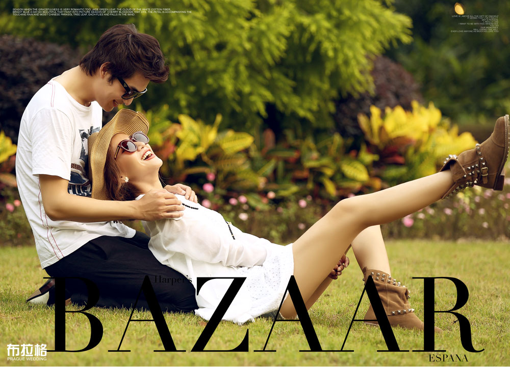 快乐的节日情侣写真欣赏