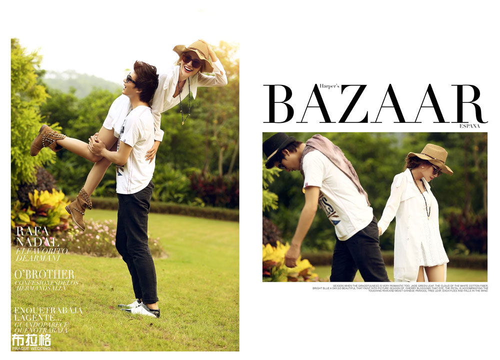 快乐的节日情侣写真欣赏