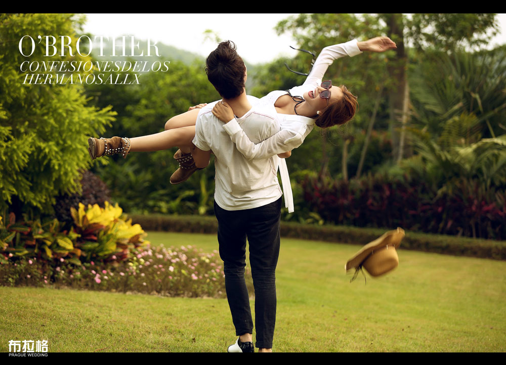 快乐的节日情侣写真欣赏