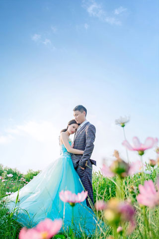 Mr.韦&Ms.李-婚纱照片