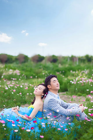 Mr.乐&Ms.金-婚纱照片欣赏